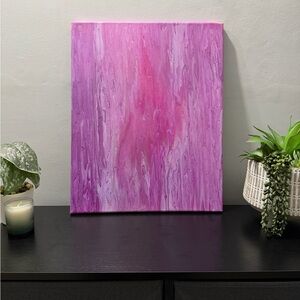 Original Abstract Art 16x20 One Of Kind Handmade Painting On Canvas